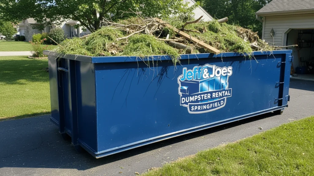 Yard Waste Dumpster Rental Springfield-img